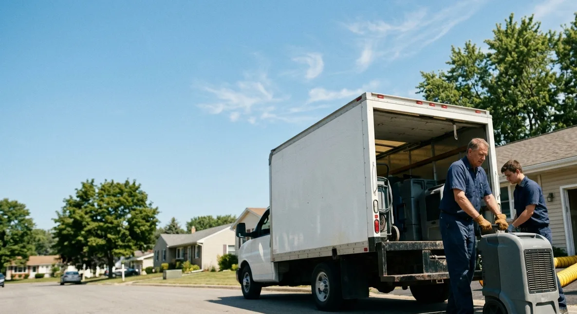 Water Damage Cleanup in Racine, WI near me